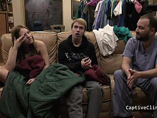 Nova Maverick Gags on Tongue!