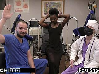 In the hospital, freshman rina arem gets a mandatory hitachi orgasm from doctor tampa