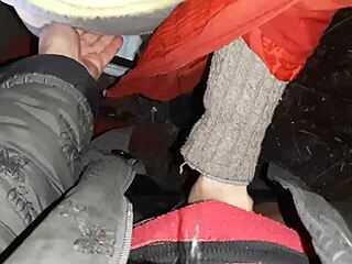 Our autumn romantic sex in a hut with lesbian illusion girls