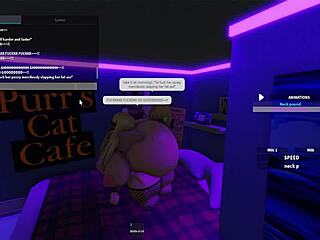 Futa pounds my huge ass hard in the studio!