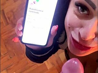 100 Reais For A Mysterious Deepthroat And Cum Swallow!