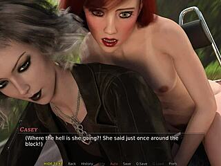 Casey's Fall: Unshaved Path in Public