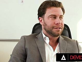 jesse pony gets her ass pounded by the boss at work