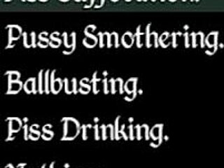 i sit on your face and dominate with my big ass