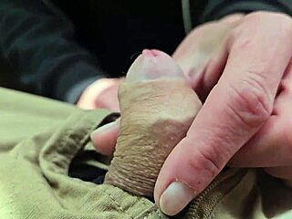 Blonde Amateur Sucks Small Cock Outdoors But Can't Make It Hard.