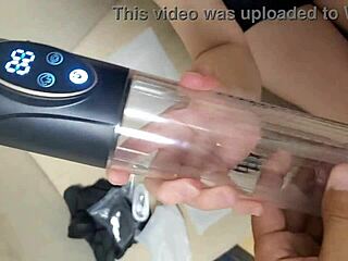 asian wife compares onahole to real pussy in homemade creampie pov