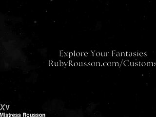 Worship Goddess's Leather Ass With Jerk Off Instructions