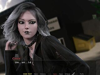 Casey's Fall: Unshaved Path in Public