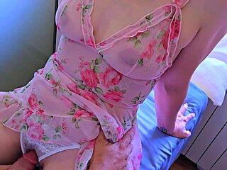 stepsis begs no penetration during accidental rough sex as wet pussy rub makes cock cum fast.