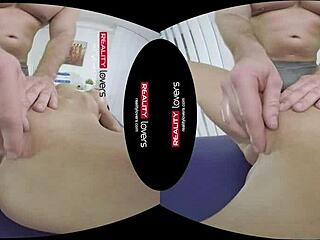 Czech MILF gets suggestively screwed after massage in RealityLovers VR