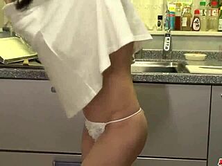 shy mayu kawai gets a strong fuck at home