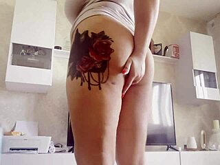 Does this teen's miniskirt hide her masturbation?