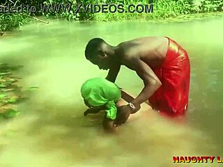 Ebony Wife Fucks Pastor During Baptism With Monster Cock!