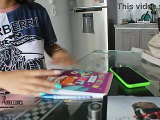 Classmate wants sex instead of studying