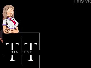 Huge dick bangs slutty cheerleader's ass hard, choking and gagging her.