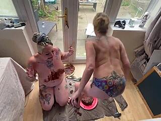 Livie Smashes Cake with Big Black Cock on Birthday!