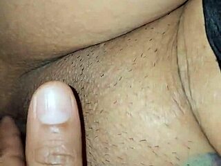 shaved pussy of the latina prostitute