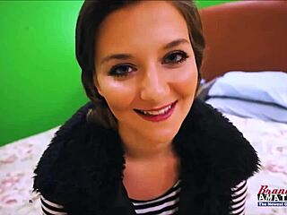 I am horny cutie Kylie sucking cock and getting pussy fucked