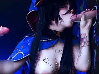 I explore astrologer mona's glory hole fetish