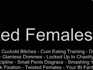 Do as I say, or face femdom punishment with spanking and bondage.