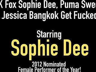 i had sex with british babe sophie dee and swedish puma swede, fingering their pussies hard