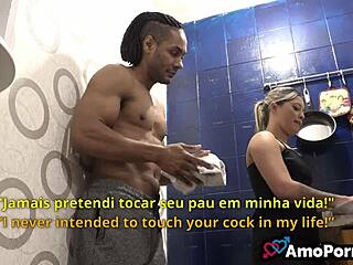 Isteri Pirang Kongkek Batang Gergasi!