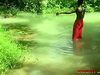 Ebony Wife Fucks Pastor During Baptism With Monster Cock!