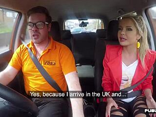 i ride instructor's cock in backseat publicly