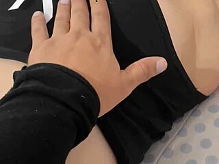 Latina Madrastra Plays with Hijastro, Big Pussy Lips