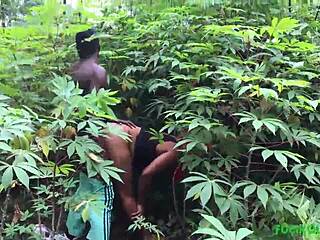 First sex experiment with course mate in bush