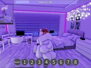 i'm having fun in a roblox condo