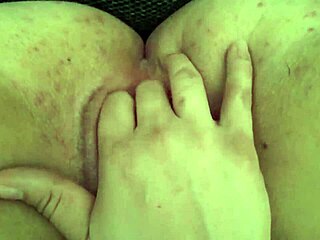 Close Up Pussy Fingering Orgasm for Big Butt MILF PAWG