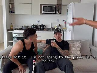 Cum bath for my horny Argentinian stepsister's slut and her cuckold boyfriend.