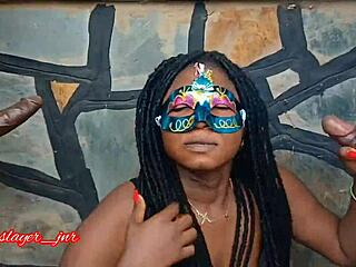 New girl from lagos opted to fuck outdoors body shaking orgasm!