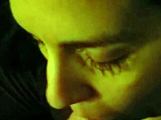 hot amateur giving blowjob getting throat fucked