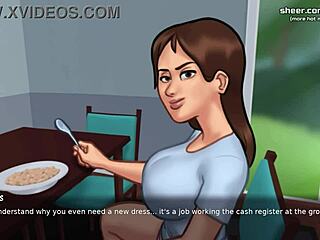 Eat your breakfast my boy while step mommy sucks your cock summertime saga v21 0 0 part 64