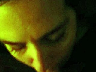 hot amateur giving blowjob getting throat fucked