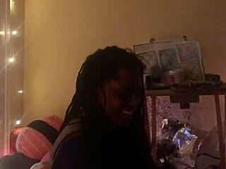 Homemade amateur ebony blowjob with intriguing intensity
