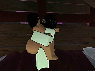 Lightskin bitch with big tits and ass begs for monster cock and gets fucked hard