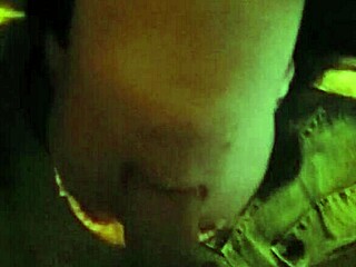 hot amateur giving blowjob getting throat fucked