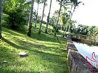 she licked young guy's big cock in front of husband