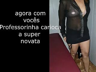 Danielinha e a Super Novata Estreante Professorinha Carioca com Seus 1.50 de Altura