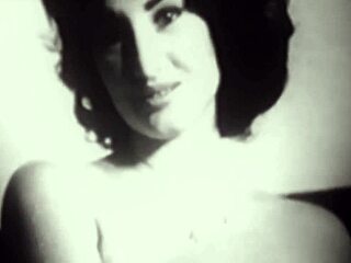 Retro Striptease With Big Tits