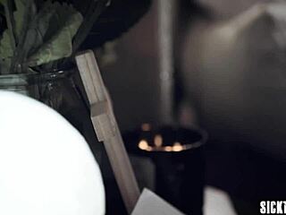 Dirty Stepmom Helps Big Cock Stepson With Hands