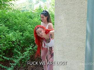 Linda Del Sol And Natasha Ink In Anal Casting With Deep Rimming And Cum Swallow