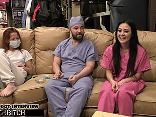 Blaire Celeste As Nurse Gets Blasted With Cumshot!