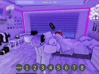 i'm having fun in a roblox condo