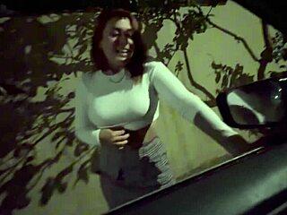 Latina Prostitute Sucks Monster Cock Outdoors In Public