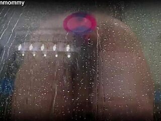 i spied on my chubby roommate using her new dildo in the shower, almost dropping my phone – did she catch me?