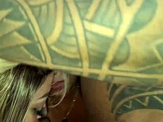 naughty wife invites friend for anal threesome